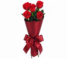 Букет 5 Красных роз Эдлесс Лав в Петровке Республика Крым