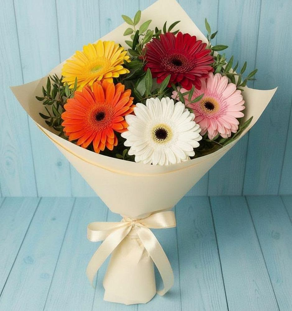 Букет цветов из: Герберы в Петровке Республика Крым