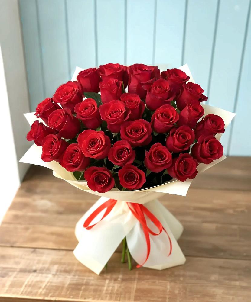 Букет 29 Красных роз в Петровке Республика Крым