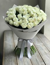 Букет 35 Белых роз в Петровке Республика Крым