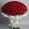 Букет 101 Красная роза Блэк Мэджик в Петровке Республика Крым