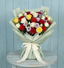 Букет цветов из:  Розы #REPLACE_PRED# Петровке Республика Крым