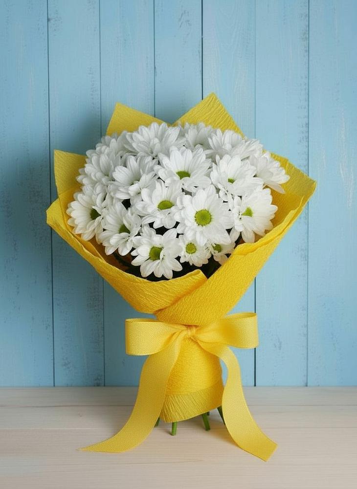 Букет цветов из: Хризантемы в Петровке Республика Крым