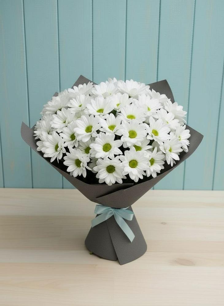 Букет цветов из: Хризантемы в Петровке Республика Крым