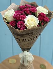 Букет цветов из:  Розы #REPLACE_PRED# Петровке Республика Крым