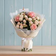 Букет цветов из:  Розы #REPLACE_PRED# Петровке Республика Крым